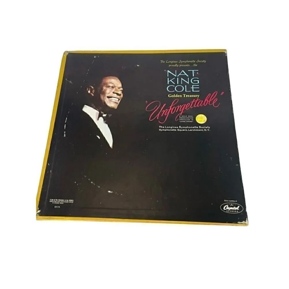 Nat King Cole Golden Treasury "Unforgettable" - Box Set - 6 Albums